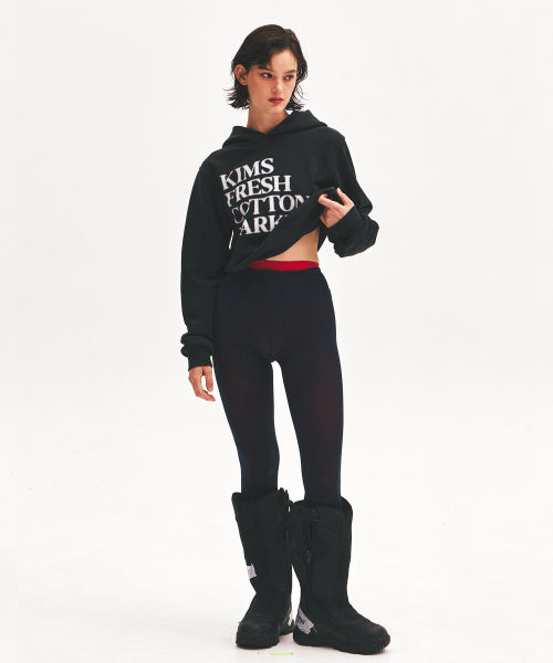 HAZY LEFT RANGE LOGO TEE - 3 COLORS BLACK