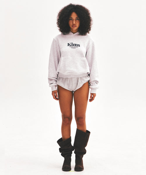 KIMS BAM LOGO HOODIE - 5 COLORS GREY
