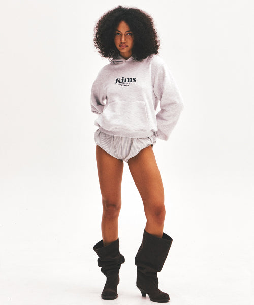 KIMS BAM LOGO HOODIE - 5 COLORS GREY