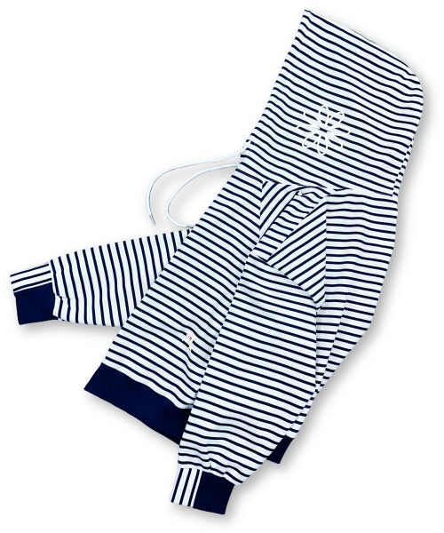 STRIPE HOODIE - 3 COLORS WHITE