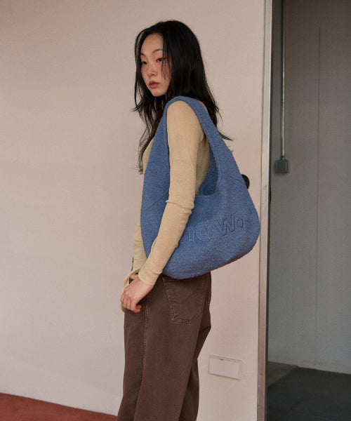 MINI WOOL PEBBLE BAG - 4 COLORS