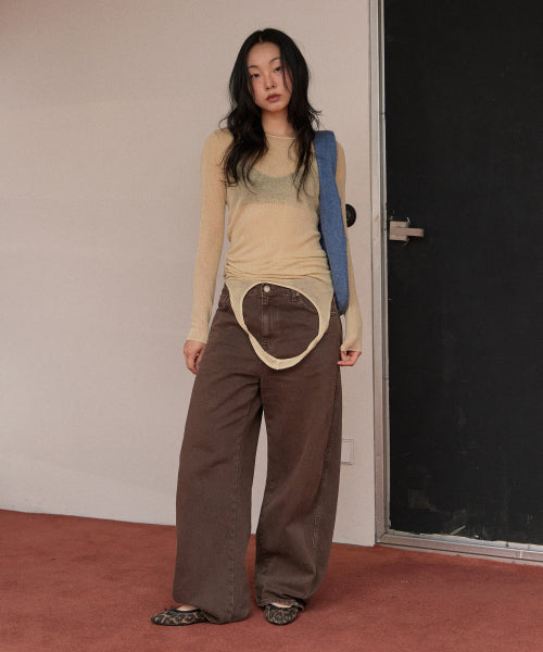 MINI WOOL PEBBLE BAG - 4 COLORS