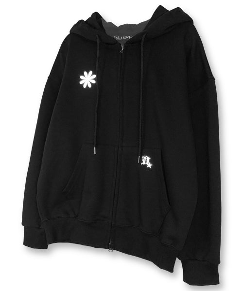LOGO HOODIE - 2 COLORS BLACK