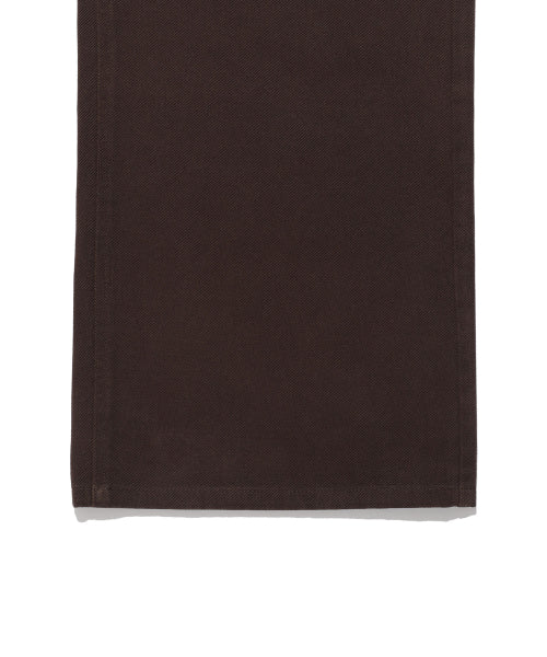 PEACH COTTON PINTUCK PANTS #GISELLE同款! - 2 COLORS BROWN