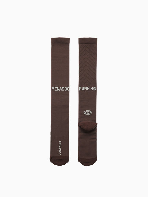 [5 PACK] MENASOO LONG SOCKS - 3 COLORS BROWN