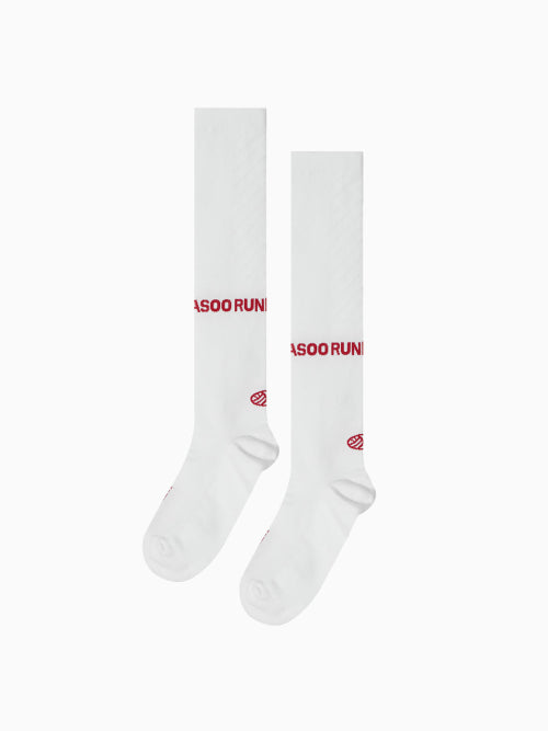 [5 PACK] MENASOO LONG SOCKS - 3 COLORS WHITE
