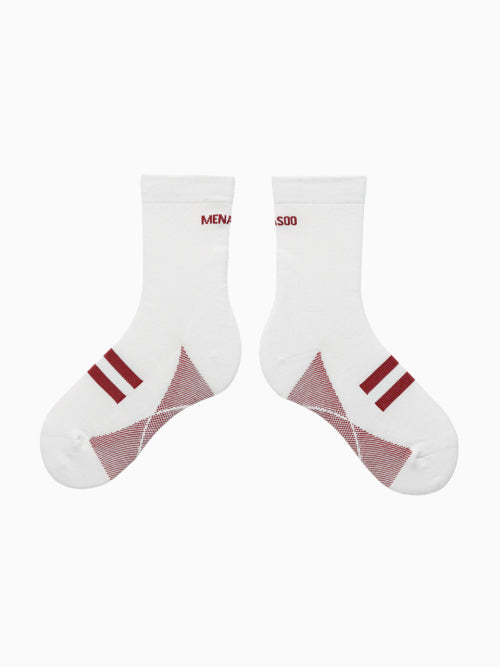 [10 PACK] MENASOO SOFT RUNSOCKS - 2 COLORS WHITE
