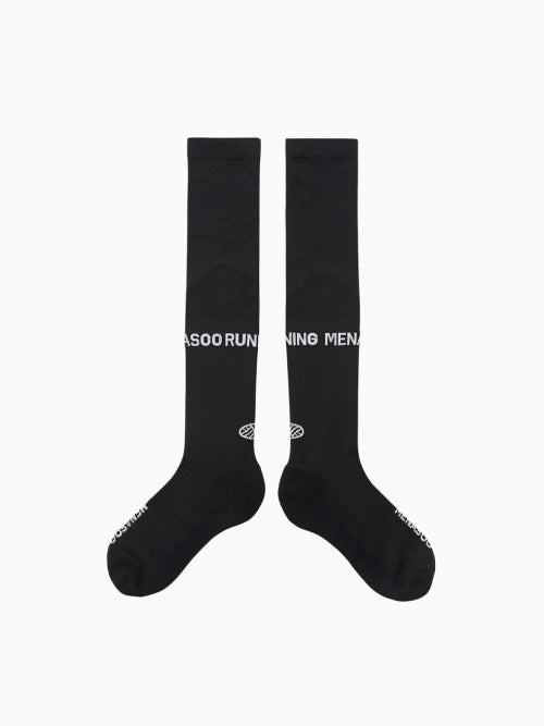 [10 PACK] MENASOO LONG SOCKS - 3 COLORS BLACK