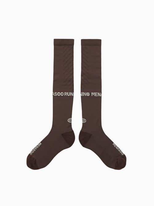 [10 PACK] MENASOO LONG SOCKS - 3 COLORS BROWN