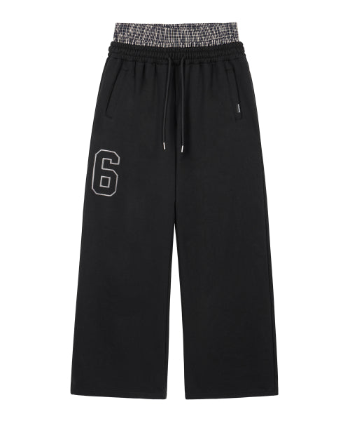 Check Layered 96 Wide 2way Jogger - 3 colors #KAZUHA同款! #JULIE同款!