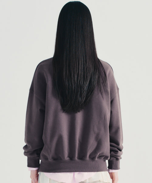 NICOLE ROSE PRINTING SWEATSHIRT #徐睿知同款! - 8 COLORS BLACK