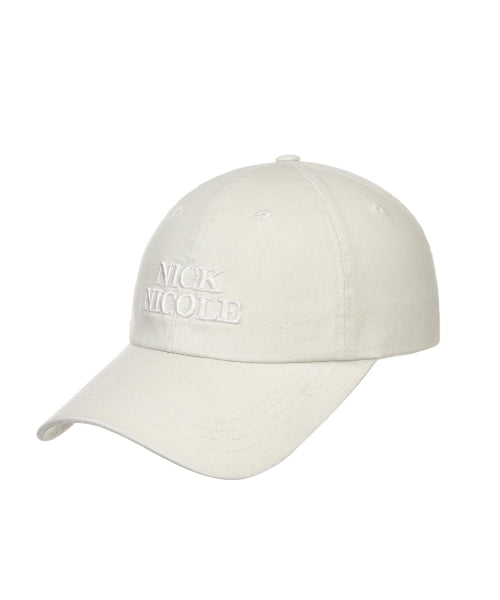 MINI ORIGINALS NICOLE BALL CAP #徐睿知同款! - 10 COLORS BEIGE