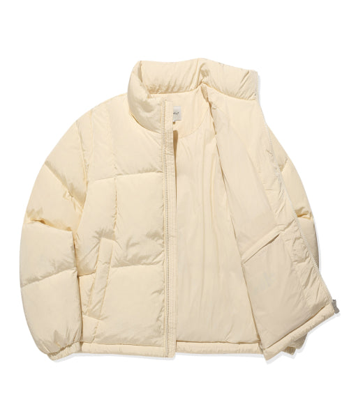 DUCKY GLOSSY DOWN SHORT PUFFER #GISELLE同款! - 5 COLORS YELLOW
