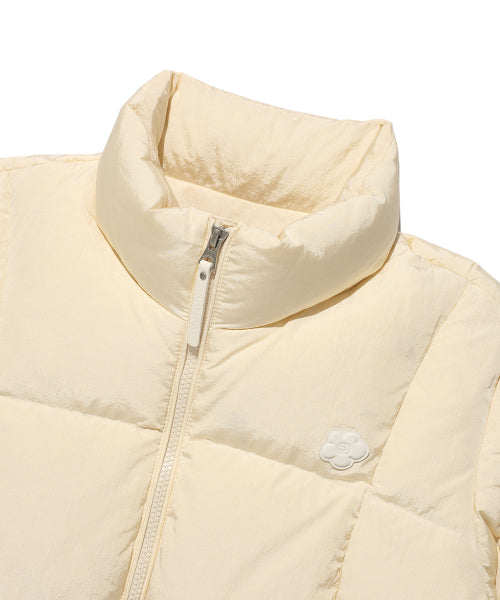 DUCKY GLOSSY DOWN SHORT PUFFER #GISELLE同款! - 5 COLORS YELLOW