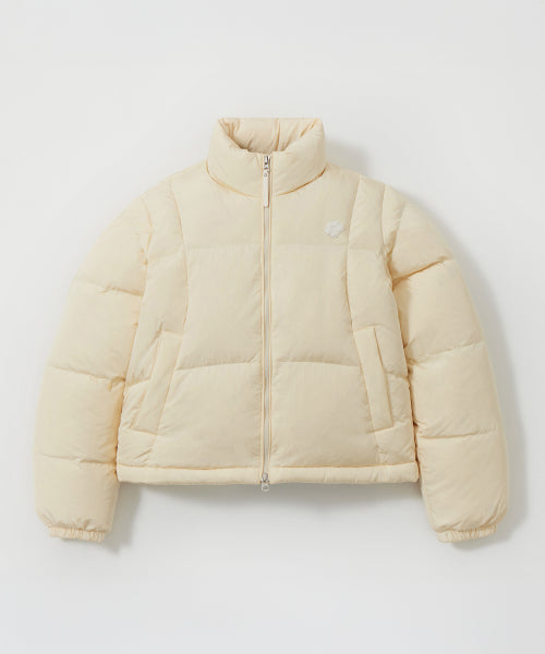 DUCKY GLOSSY DOWN SHORT PUFFER #GISELLE同款! - 5 COLORS YELLOW
