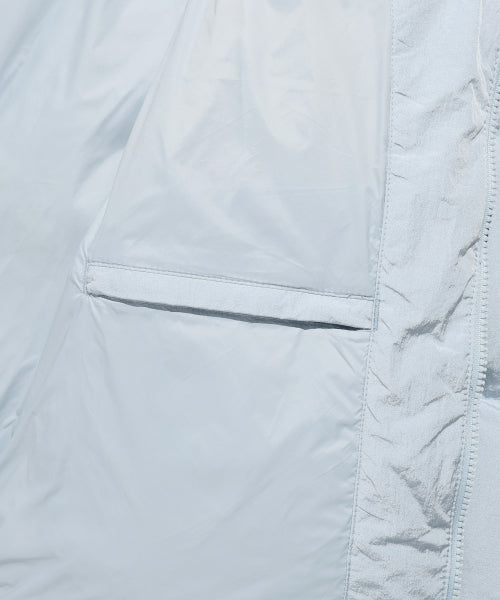 DUCKY GLOSSY DOWN SHORT PUFFER #GISELLE同款! - 5 COLORS SKY BLUE