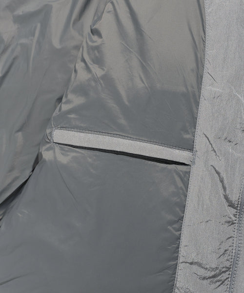 DUCKY GLOSSY DOWN SHORT PUFFER #GISELLE同款! - 5 COLORS SILVER