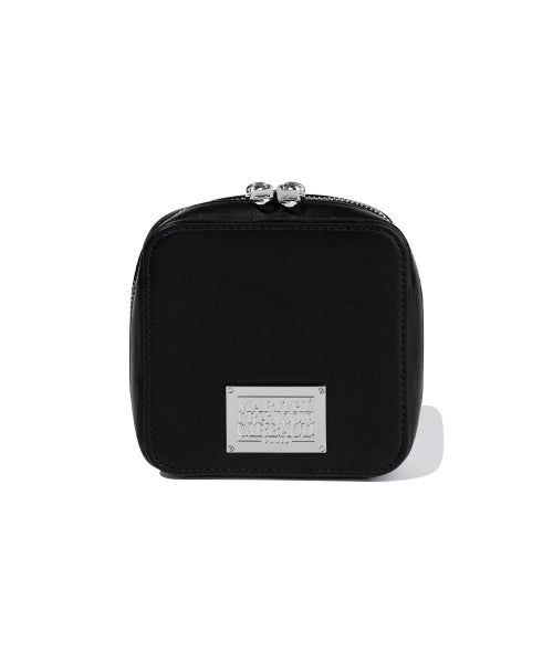 CLASSIC LOGO CHAIN ZIP WALLET - 3 COLORS BLACK