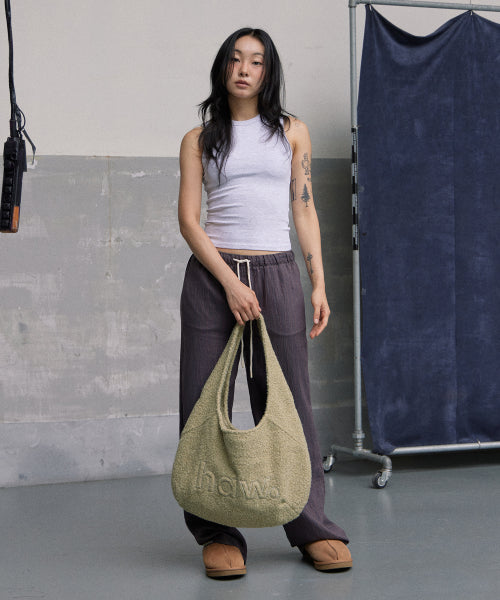 BOUCLE PEBBLE BAG - 4 COLORS