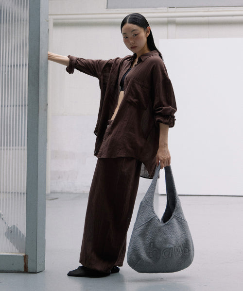 WOOL PEBBLE BAG - 4 COLORS