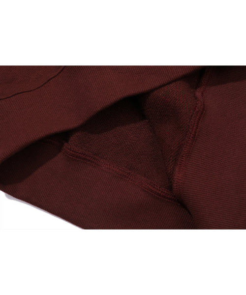 EMBROIDERY SWEATSHIRT - 4 COLORS BURGUNDY