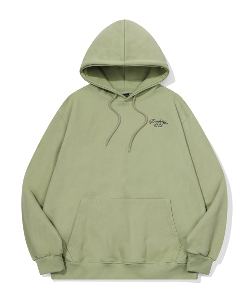 EMBROIDERY HOODIE - 2 COLORS KHAKI