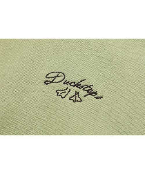 EMBROIDERY HOODIE - 2 COLORS KHAKI
