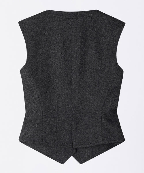 CLASSIC WOOL VEST - 2 COLORS GREY
