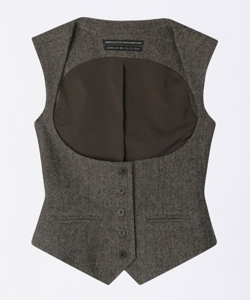 CLASSIC WOOL VEST - 2 COLORS BEIGE