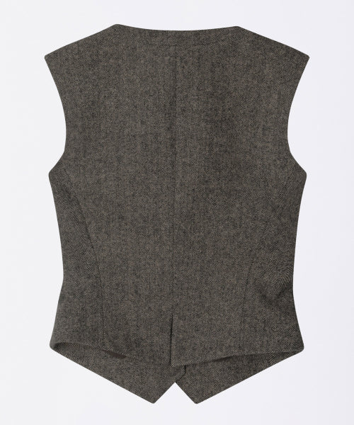 CLASSIC WOOL VEST - 2 COLORS BEIGE