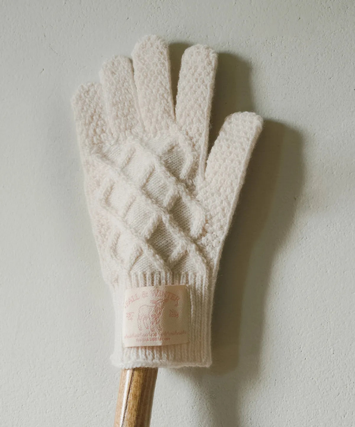 DIAMOND CABLE GLOVES - 4 colors