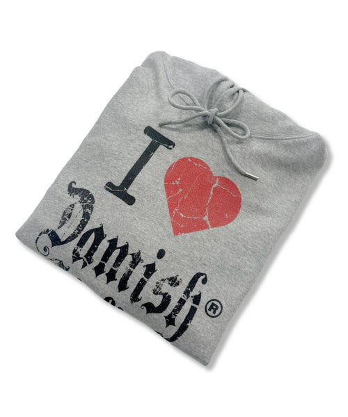 TEE GRAPHIC HOODIE - 2 COLORS GREY