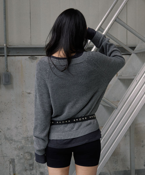 GRAIN STUD BELT AS SHOWN