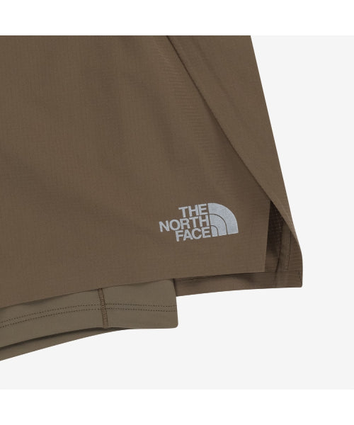SPEEDON 2IN1 SHORTS LIGHT BROWN