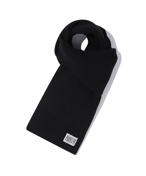 CLASSIC LOGO MUFFLER - 5 COLORS BLACK