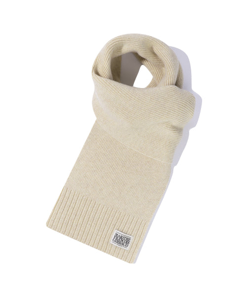 CLASSIC LOGO MUFFLER - 5 COLORS BEIGE