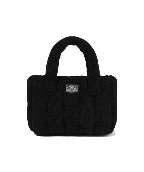 CLASSIC LOGO BOUCLE PADDING BAG - 2 COLORS BLACK