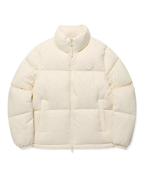 LILY PATCH DOWN SHORT PUFFER #GISELLE同款! - 3 COLORS CREAM
