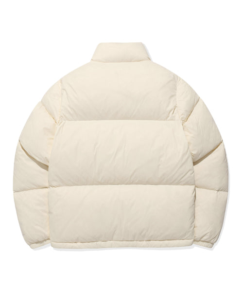LILY PATCH DOWN SHORT PUFFER #GISELLE同款! - 3 COLORS CREAM