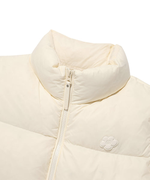 LILY PATCH DOWN SHORT PUFFER #GISELLE同款! - 3 COLORS CREAM