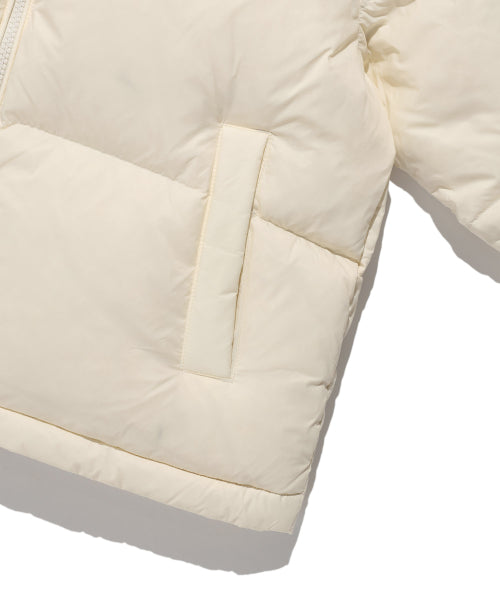 LILY PATCH DOWN SHORT PUFFER #GISELLE同款! - 3 COLORS CREAM