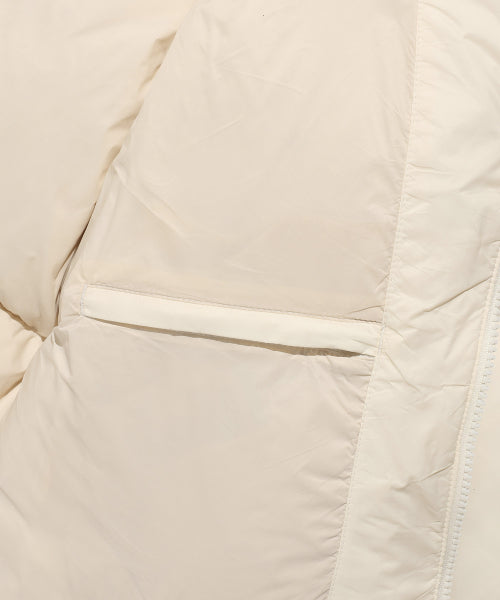 LILY PATCH DOWN SHORT PUFFER #GISELLE同款! - 3 COLORS CREAM