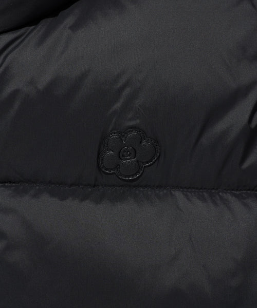 LILY PATCH DOWN SHORT PUFFER #GISELLE同款! - 3 COLORS BLACK
