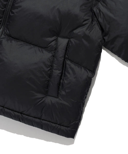 LILY PATCH DOWN SHORT PUFFER #GISELLE同款! - 3 COLORS BLACK