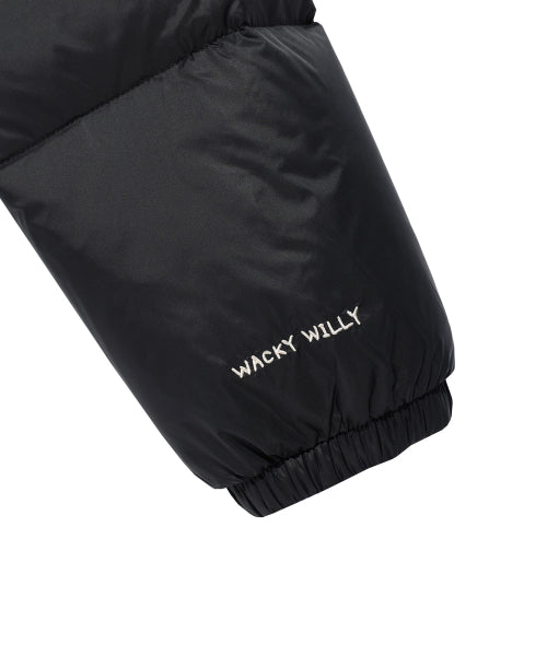 LILY PATCH DOWN SHORT PUFFER #GISELLE同款! - 3 COLORS BLACK