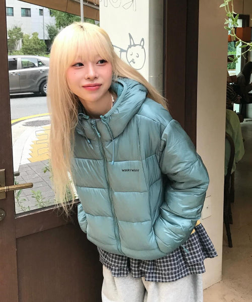 LIGHT RIPSTOP PADDED JUMPER #GISELLE同款! - 3 COLORS MINT