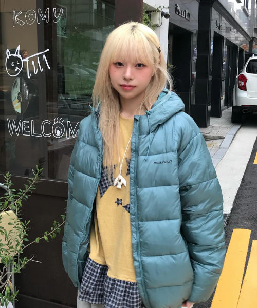 LIGHT RIPSTOP PADDED JUMPER #GISELLE同款! - 3 COLORS MINT