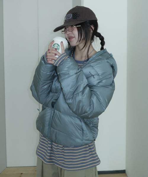 LIGHT RIPSTOP PADDED JUMPER #GISELLE同款! - 3 COLORS MINT