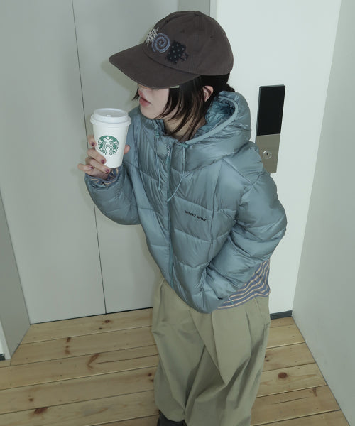 LIGHT RIPSTOP PADDED JUMPER #GISELLE同款! - 3 COLORS MINT