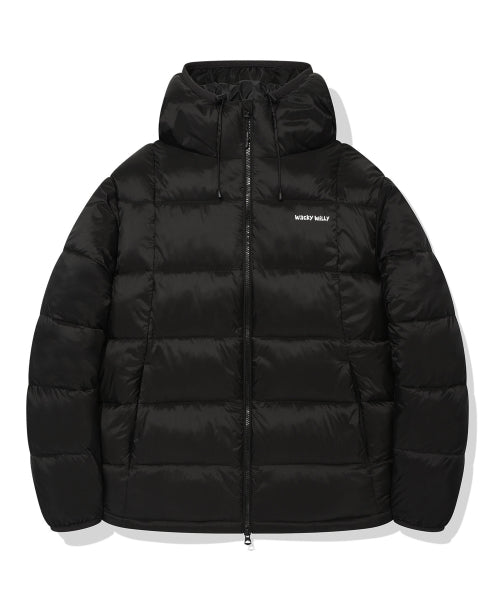 LIGHT RIPSTOP PADDED JUMPER #GISELLE同款! - 3 COLORS BLACK